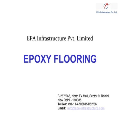 Epoxy Coating/ Flooring