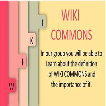 WIKI COMMONS Presentation Definition and its function.pptx
