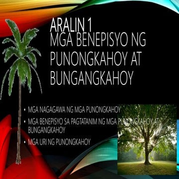 Epp6 aralin 1 punongkahoy