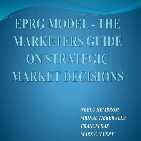 Eprg model