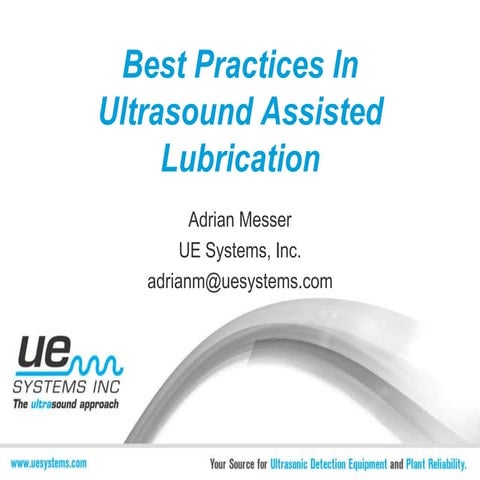 EPRI Ultrasound Assisted Lubrication.ppt