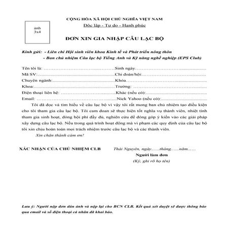 Eps registration form of EPS club- 01