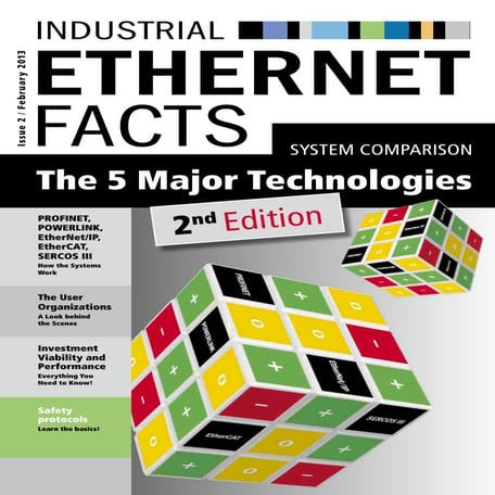 Industrial Ethernet Facts - The 5 major technologies
