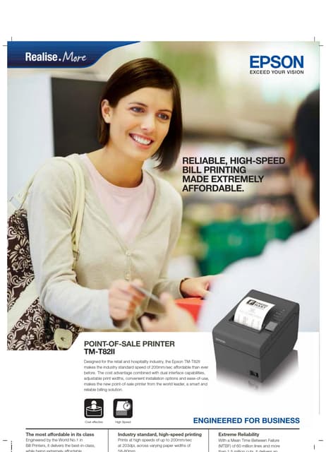 Bixolon provides cutting edge technology for businesses