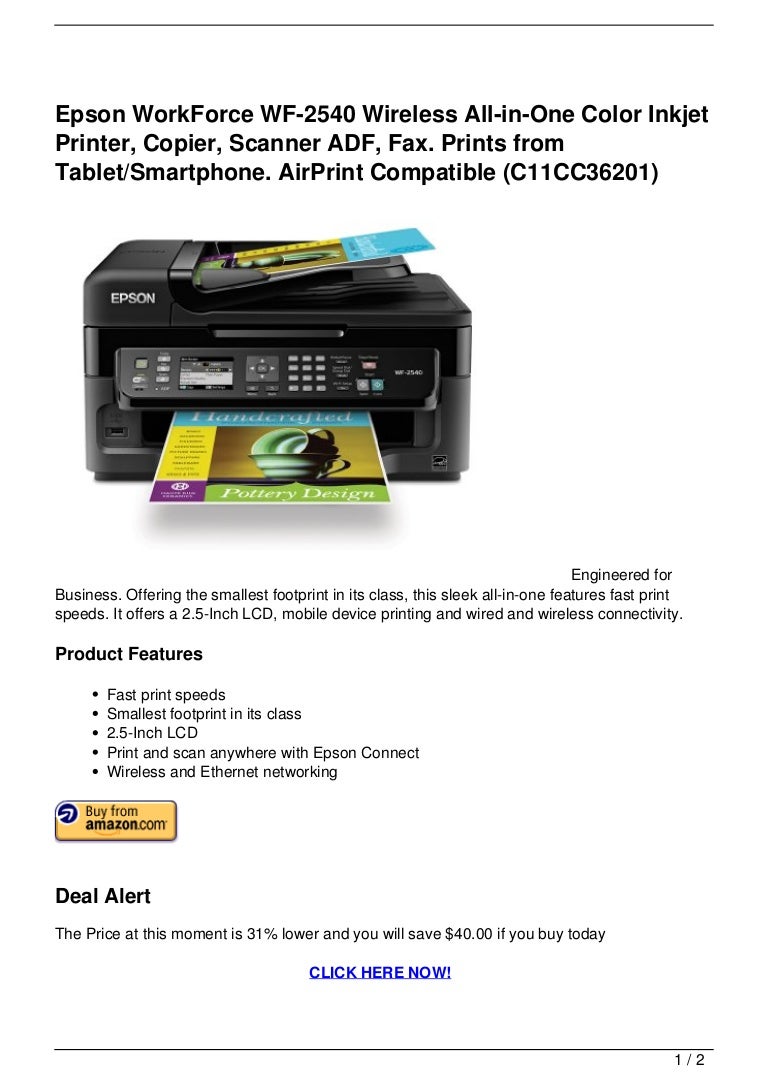 epson wf 2010 airprint