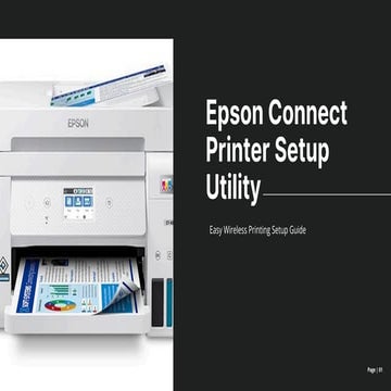 Epson Connect Printer Setup Utility | Setting Up | PPTX