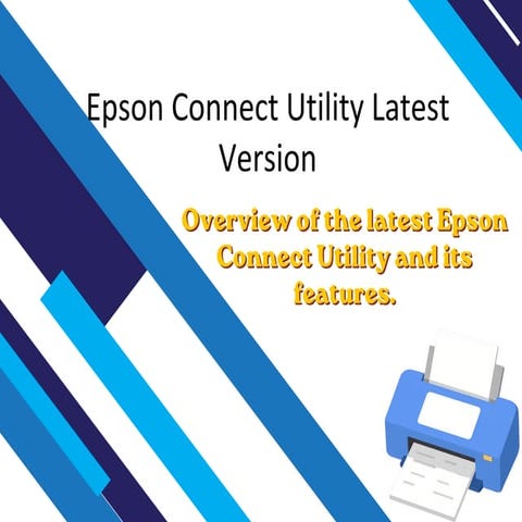 Epson Connect Utility Latest Version - epson connect | PDF