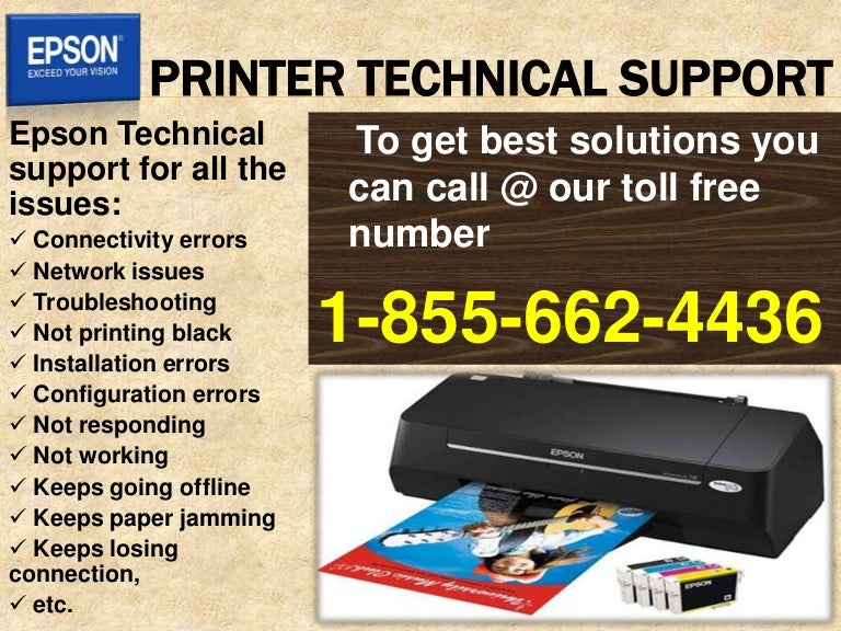 Epson Printer Technical 18556624436 Support Toll Free Phone Number