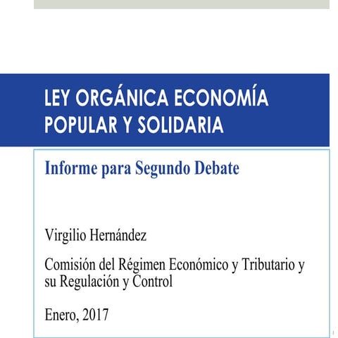 PRESENTACIÓN EPS SEGUNDO DEBATE