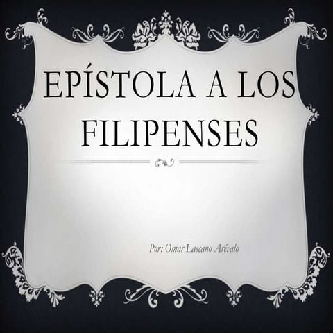 Epístola a los filipenses