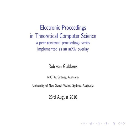 Eptcs slides-for-coasp-2010