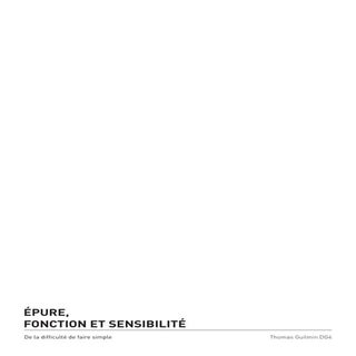 Epure fonction sensibilite