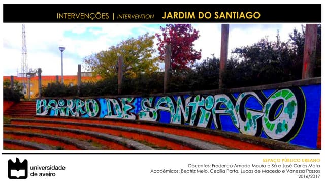 Espaço Público Urbano - Santiago