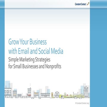 Grow Your Business with the Power of Email Marketing Featuring Social Media E...