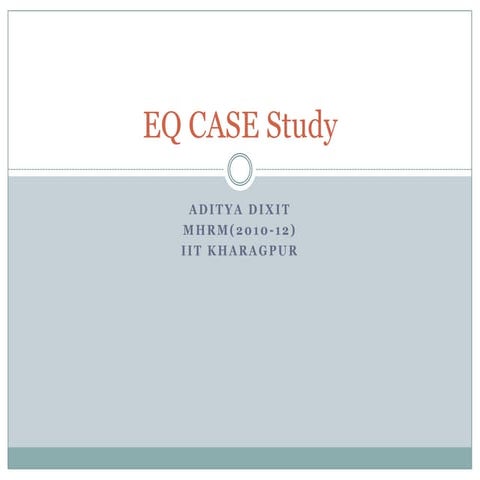 Eq case study