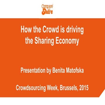 What We Know About the Global Sharing Economy