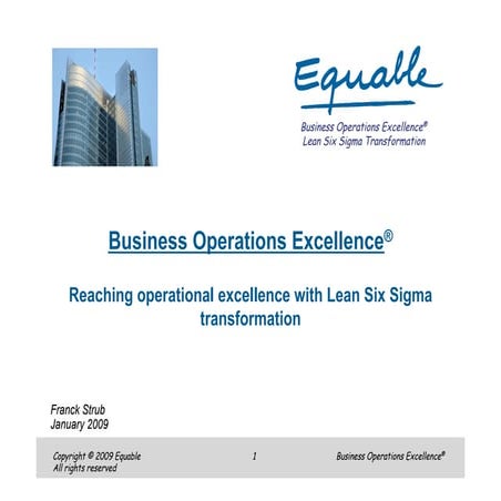 Equable Lean Six Sigma Boe English Presentation
