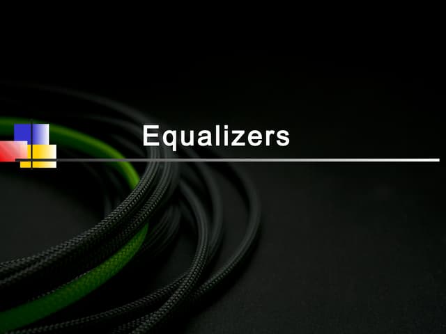 Equalization