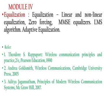 4.5 equalizers and its types | PDF