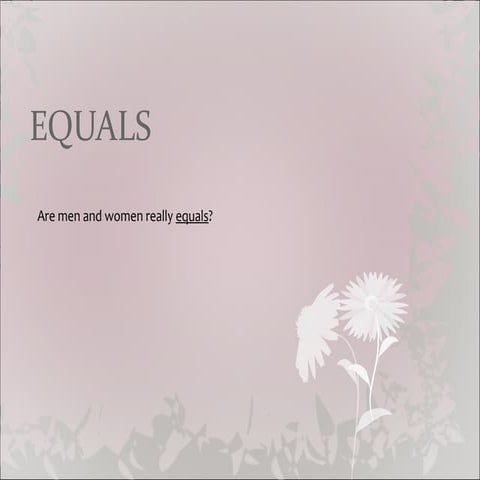 Equals final