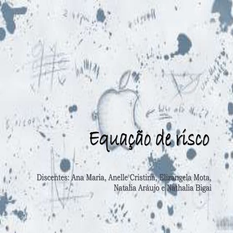 Equação de risco