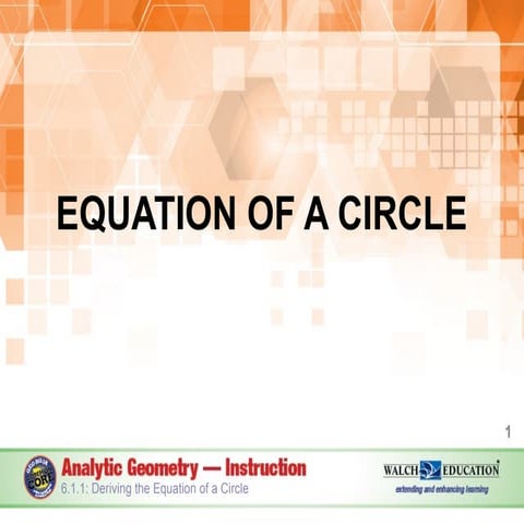 The Equations of a circle Lesson PP_.pptx