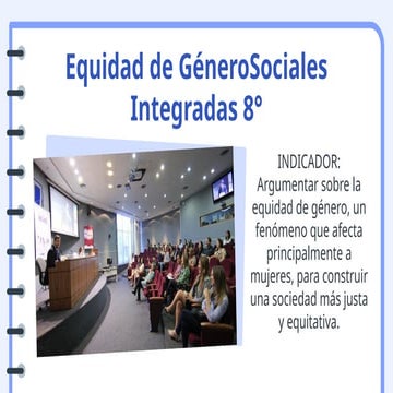 Sobre la equidad de género, un fenómeno que afecta principalmente a ...