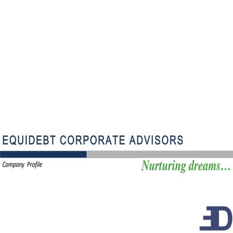 Presentation on Loan and debt syndication by EquiDebt