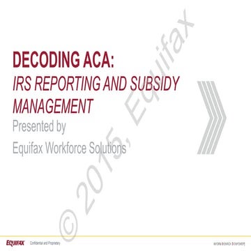 Equifax webinar aca irs reporting 031615
