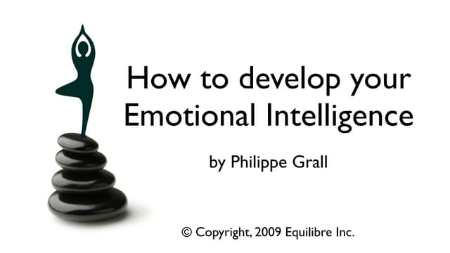 Emotional Intelligence at Work