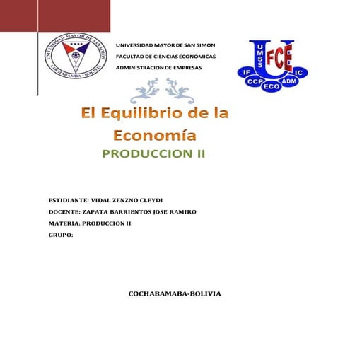 Equilibrio economico