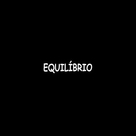 Equilibrio  ok