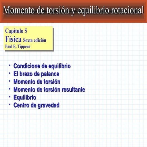 Equilibrio rotacional