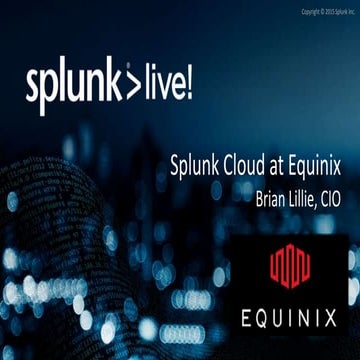 Equinix Customer Presentation