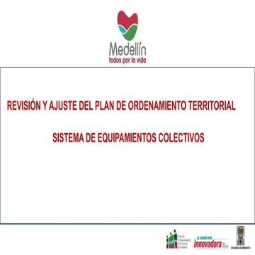 Equipamientos Colectivos POT