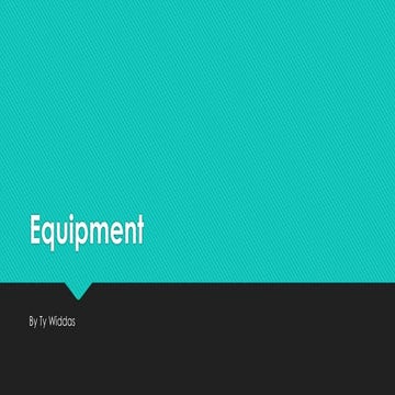 Equipment