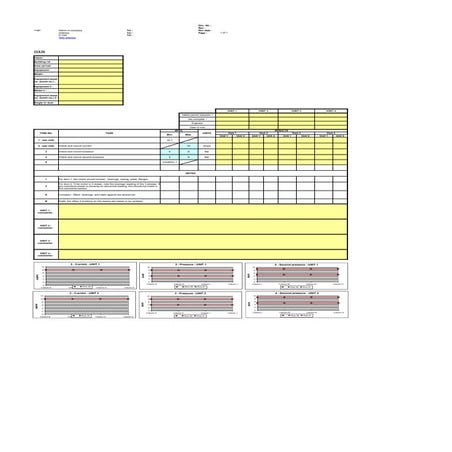 Equipment inspection sheet