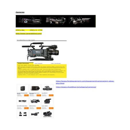 Career in Cinematography | PDF