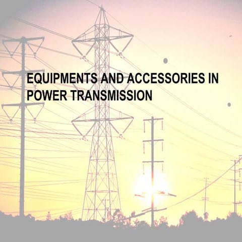 Equipments of power transmission
