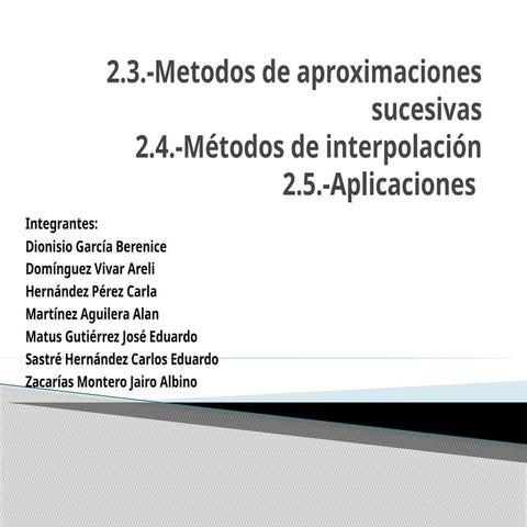 Métodos de aproximaciones sucesivas.pptx