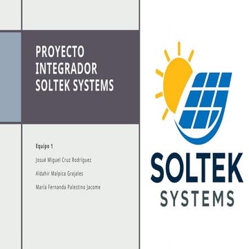 Soltek Systems: Sustainable Solar Energy Solutions for Homes and Small ...