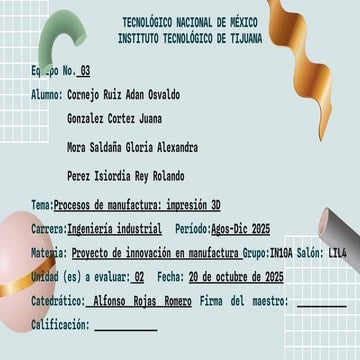 Tecnologia de impresion 3d herramientasy tipos de impresion
