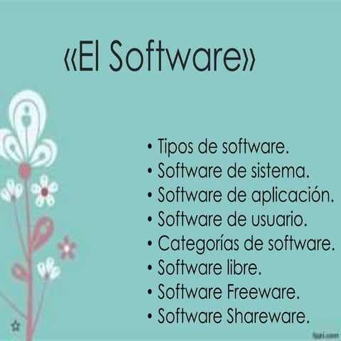 Equipo 7 el software 1°g | PPTX