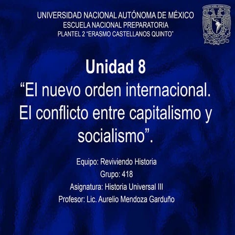 Equipo historia.unidad8