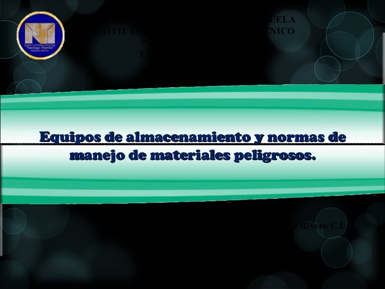 Equipos de almacenamiento hs