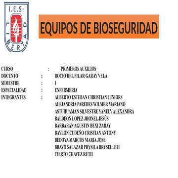 EQUIPOS DE BIOSEGURIDAD EN LA SALUD.pptx