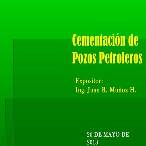 Equipos de cementacion