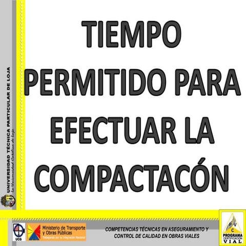 EQUIPOS DE COMPACTACIÓN - (SECCIÓN 6-2)