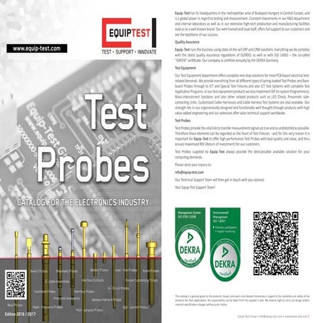 Test Probes | Equip-test.com