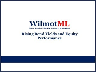 Rising Bond Yields and Equity Performance